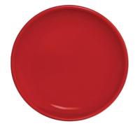 Olympia Cafe Coupe Service Plate Red 200mm Stoneware Restaurant Dinner 12pc