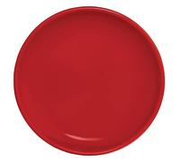 Olympia Cafe Coupe Service Plate Red 200mm Stoneware Restaurant Dinner 12pc