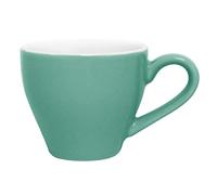 Olympia Cafe Espresso Cups Aqua 100Ml 35Oz Porcelain Coffee Milk Jugs 12pc
