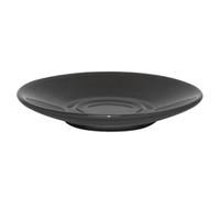 Olympia Cafe Saucers for Espresso Coffee Cups (Pack of 12), Charcoal, Size: 117(Dia)mm/4 2/3 inch - Fits Cups: GL459, GK070, GK071, GK072 & HC402 - Oven, Microwave & Dishwasher Safe, GK087