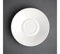 Olympia Cafe Espresso Saucer White (Fits GK071) (Box 12) - GK086