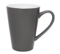 Olympia Cafe Latte Cup Charcoal - 340ml 11.5fl oz (Box 12) - GL488