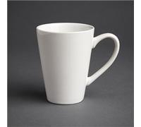 Olympia Cafe Latte Cup White - 340ml 11.5fl oz (Box 12)