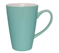 Olympia Cafe Latte Cups 340ml Porcelain, Aqua (Pack of 12)