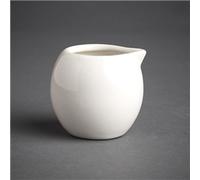 Olympia Cafe Milk Jug White - 70ml 2.36fl oz (Box 6)