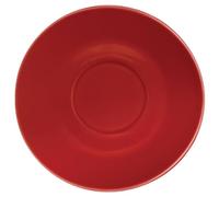 Olympia Cafe Saucer Red (Fits GK073) - 158mm 6 1/4" (Box 12)