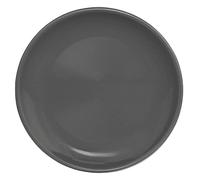 Olympia Cafe Stoneware Coupe Plates 200mm, Charcoal, Pack of 12 | Super vitrified glaze resists wear, with soft rolled edges to prevent chipping. Oven, microwave and dishwasher safe.