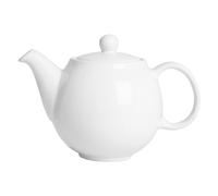 Olympia Café Stoneware Teapot 450ml (Pack of 2), White
