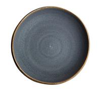 Olympia Canvas Coupe Bowls Stoneware 230mm Blue Granite, Pack of 6, 230 mm
