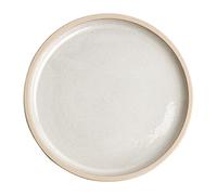 Olympia Canvas Flat Round Plate Murano White 250mm (Pack of 6)