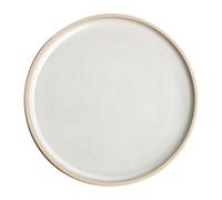 Olympia Canvas Flat Round Plate Murano White 180mm (Pack of 6) - FA328