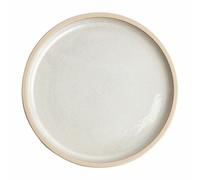 Olympia Canvas Flat Round Plate Murano White 250mm (Pack of 6)