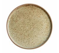 Olympia Canvas Flat Round Plate Wheat 180mm (Pack of 6)