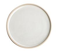 Olympia Canvas Flat Round Plate Murano White 180mm (Pack of 6)