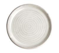 Olympia Canvas Small Rim Round Plate White Dishwasher Safe - 180mm - Pack of 6