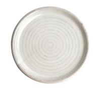 Olympia Canvas Small Rim Round Plate White Dishwasher Safe - 180mm - Pack of 6