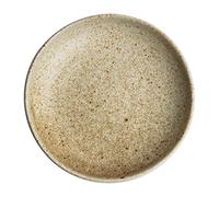 Olympia Canvas Stoneware Coupe Bowls 230mm, Wheat (Pack of, Cream, 230 mm