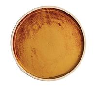 Olympia Canvas Flat Round Plate Sienna Rust 250mm (Pack of 6)