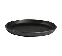 Olympia Round Cast Iron Sizzle Platter 220mm Serving Catering Tray Commercial