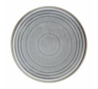 Olympia Cavolo Charcoal Dusk Flat Round Plates - Grey Porcelain 270 mm Pack of 4