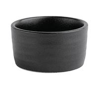 Olympia Cavolo Porcelain Dipping Dishes, 67mm Textured Black, Pack, 67 mm | Pack of 12 unique reactive glaze units with edge chip guarantee; oven and dishwasher safe for flexible preparation.