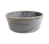 Olympia Cavolo Porcelain Flat Round Bowls 143mm Charcoal, Grey, 143 mm | Commercial-grade construction provides great strength, paired with a dishwasher-safe design for quick and easy cleaning.