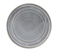 Olympia Cavolo Porcelain Flat Round Plates 220mm Charcoal, Grey, 220 mm | Commercial-grade construction provides great strength, with a dishwasher-safe design and rustic reactive glaze.