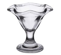 Olympia CC906 Traditional Dessert Glass - Large. Dimensions: 135(h)mm. Capacity: 185ml (6.5oz). Box quantity: 6.