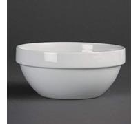 Olympia Cereal Bowls 145mm 540Ml Porcelain White Kitchen Dish Restaurant 12pc