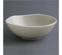 Olympia Chia Deep Bowls Sand 210mm (Pack of 6)