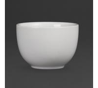 Olympia Vitrified Porcelain Chinese Tea Cups, Pack of 12, White