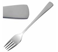 Olympia Clifton Dessert Fork - High Polished Finish - x12 Stainless Steel 18/0
