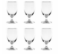 Olympia Cocktail Short Stemmed Wine Glasses 308ml Pack of 6, Ideal for Wine/Port