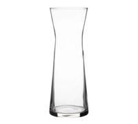 Olympia Conical Glass Water Carafe 1Ltr (6 Pack) - Mouth Serving Decanter Dispenser for Restaurants, Bars, Home HU394