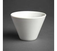 Olympia Conical Ramekin - White Bakeware Dish for Small Foods - 6pc