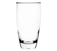 Olympia Conical Water Glasses 410ml Glasswasher Safe Tumblers, 12-Pack | Rounded profile fits the hand comfortably, offering a secure grip for busy commercial bar and restaurant environments.