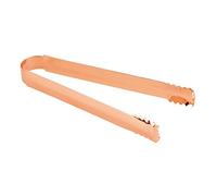 Olympia Ice Tongs in Black with Serrated Jaws Dishwasher Safe Copper Plated