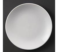 Olympia Coupe Plates Whiteware in Porcelain - White - 150(пїЅ) mm - 12 pc