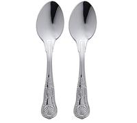 Olympia D70712X Kings Coffee Spoon 112mm 18/0 Stainless Steel Tea Teaspoon Cutlery (Pack of 2)