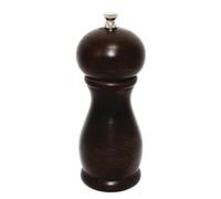 Olympia Dark Wood Salt and Pepper Mill 6In Kitchen Spice Grinder Shaker