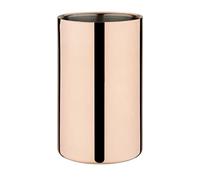 Olympia Double Walled Wine Cooler Stainless Steel 195x120mm, Copper | Mirrored high-gloss finish reflects candlelight for atmospheric table settings in busy commercial pubs and bars.