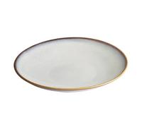 Olympia Drift Plain Coupe Low Bowls 260mm, Grey Porcelain, Pack, 260x46mm