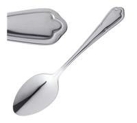 Olympia C142 18/0 Stainless Steel Dubarry Service Spoon, 195mm Length, Pack of 12