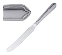 Olympia Dubarry Table Knife Set of 12 - Stainless Steel, High Polished Dining Cutlery C138