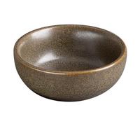 Olympia Ember Dipping Dishes Mahogany 78mm (8 Pack) - Mini Sauce Bowls for Sise Dishes, Condiments JA557