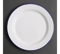 Olympia Enamel Dinner Plates 300mm (Pack of 6) - DC388