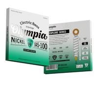 Olympia Explore Series Bass Guitar Strings - Nickel Wound, Hex Core - 4-String Sets - Extra Light to Heavy - Bright Tone, Balanced Response - Korean Engineered (045-100 Medium)