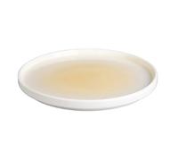 Olympia Fondant Plates Porcelain 215mm Pack of 6, Lemon