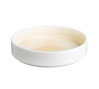 Olympia Fondant Stacking Bowls 215mm Porcelain Pack of 4, Lemon
