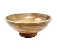 Olympia Footed Bowl Mango Wood - 280x120mm